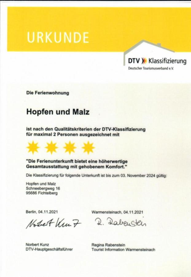 Ferienwohnungen Hopfen Und Malz Fichtelberg Luaran gambar